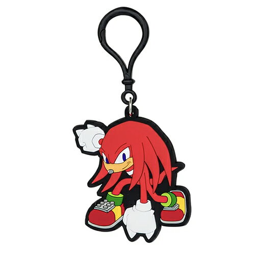 ソニック キーチェーン ( ナックルズ ) 20652c SONIC THE HEDGEHOG KNUCKLES キーホルダー キーチャーム バッグチャーム ゲーム キャラクター グッズ 雑貨 輸入