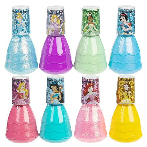ディズニープリンセス はがせる キッズ ネイル 8本 セット ( ダイカットパッケージ...
