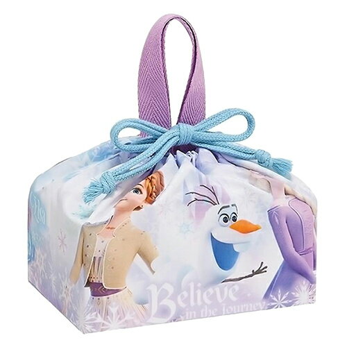 Rakuten - アナと雪の女王 ランチ巾着 ( 26 ) 20944 弁当袋 お弁当 弁当巾着 ランチ袋 巾着 袋 入園 入学 女の子 幼児 キッズ かわいい ディズニー アナ雪 アナ エルサ オラフ ブルー 日本製