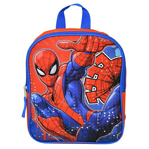 スパイダーマン ミニ リュック 11インチ 21278 リュック リュックサック バッグ バックパック かばん 小さい キッズ 幼児 3才 4才 男の子 マーベル MARVEL グッズ キャラクター 雑貨 輸入品 インポート