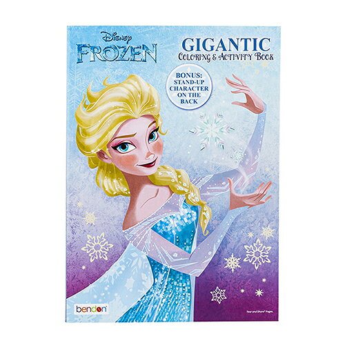 アメリカからの輸入品☆ アナと雪の女王のカラーリングブック（ぬりえ）です。 日本の物とは違い、ぬりえ以外にも迷路、クイズなどのアクテビティ付き。 すべて英語で書かれているのでお子さまの英語のお勉強にもピッタリです。 切り取り線付きなので、使いたい分だけ切り取れるので便利。 192ページのボリュームたっぷりな内容です。 ●サイズ：約H27.5×W19.5×D1cm ●ページ数：192 MADE IN U.S.A. ※紙質は再生紙の為、真っ白ではありません。 ※背表紙の端が破れている場合があります。インクうつりや裏面のインクにじんでいる場合があります。輸入商品の特性として良品販売しています。 ※海外輸入商品です。「輸入商品について」を必ずご一読ください。 その他ぬりえはこちら＞＞ぬりえ・アクティビティーブック セットでクレヨン・色鉛筆等もどうぞ♪＞＞クレヨン・色鉛筆・カラーペン