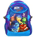 インサイドヘッド　ラージバックパック　10853k Inside Out　PIXAR　輸入　キャラクター　リュック メール便不可【10p】