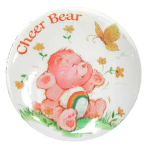 【ポイント5倍】ケアベア(Care Bears) 缶バッジ チアベア 2018a インポート グッズ 輸入 雑貨 送料無料 メール便配送