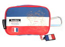 Bandiera (バンディエラ) ミニベルトポーチ フランス 6503 ( BNC-004)フランス国旗 トリコロール France Tricolore 地図...