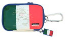 Bandiera (バンディエラ) ミニベルトポーチ イタリア 6504 (BNC-005)イタリア国旗 トリコローレ Itaria italy Tricolore 地図 カメラポーチ 小物入れ ポーチ 雑貨 グッズ ギフト プレゼント 送料込み メール便配送【ss】