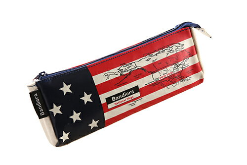 Bandiera (バンディエラ) ペンポーチ USA 5638 （BN-001）アメリカ国旗 米国 星条旗 STARS & STRIPES ..