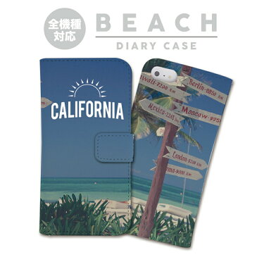 ★送料無料★『CALIFORNIA』カリフォルニア/アメリカ/ビーチ/海/夏/ハリウッド/ロサンゼルス/おしゃれ/手帳型/カバー/ケース/ダイアリー/日記/ブック型/iPhone7/iPhone7 Plus/iPhone6/iPhone6s/iPhone6 Plus/iPhone6s Plus/iPhone5s/iPhoneSE