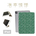 iPadケース iPadカバー 手帳型 iPad Pro iPad Air iPad mini 第10世代 第9世代 第8世代 第7世代 第6世代 第5世代 第4世代 アイパッドカバー 10.2インチ 10.5インチ 11インチ 13インチ 唐草模様 和柄 和風 日本 風呂敷 緑 グリーン 着物 浮世絵 レトロ おもしろ