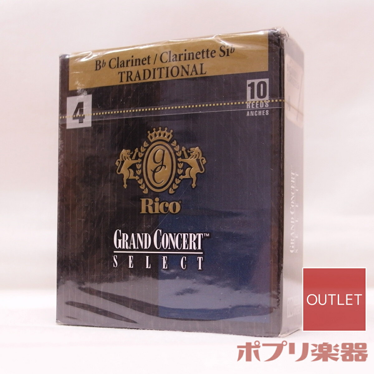 yAEgbgizypbP[WzD'Addario Woodwinds (RICO) __I (R) BNlbgp[h OhRT[gZNg gfBVi 10 Ԏ#4 Grand Concert Select Traditional B clarinet