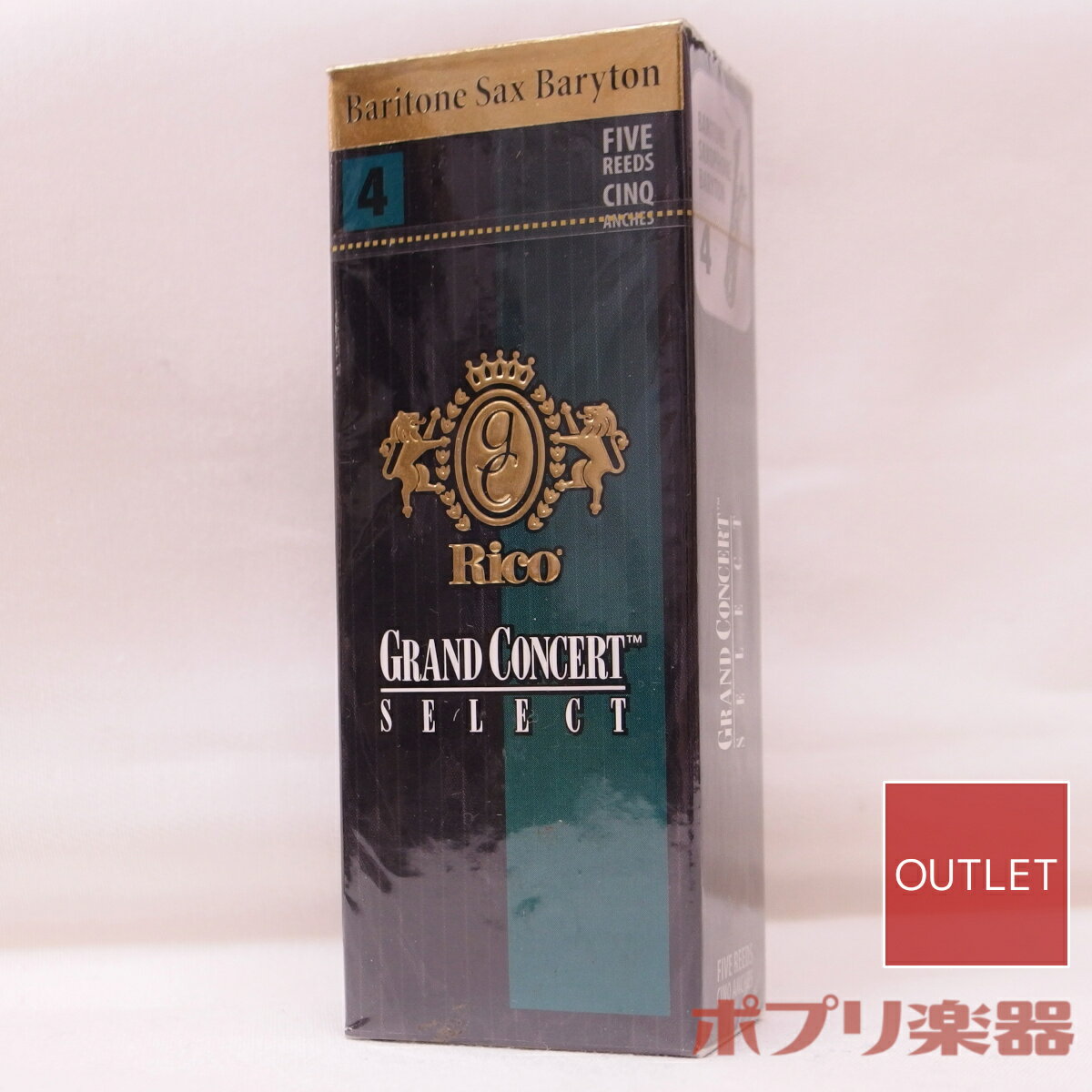 yAEgbgizypbP[WzD'Addario Woodwinds (RICO) __I (R) ogTN\tHp[h OhRT[gZNg 5 Ԏ#4 Grand Concert Select Baritone saxophone ogTbNX