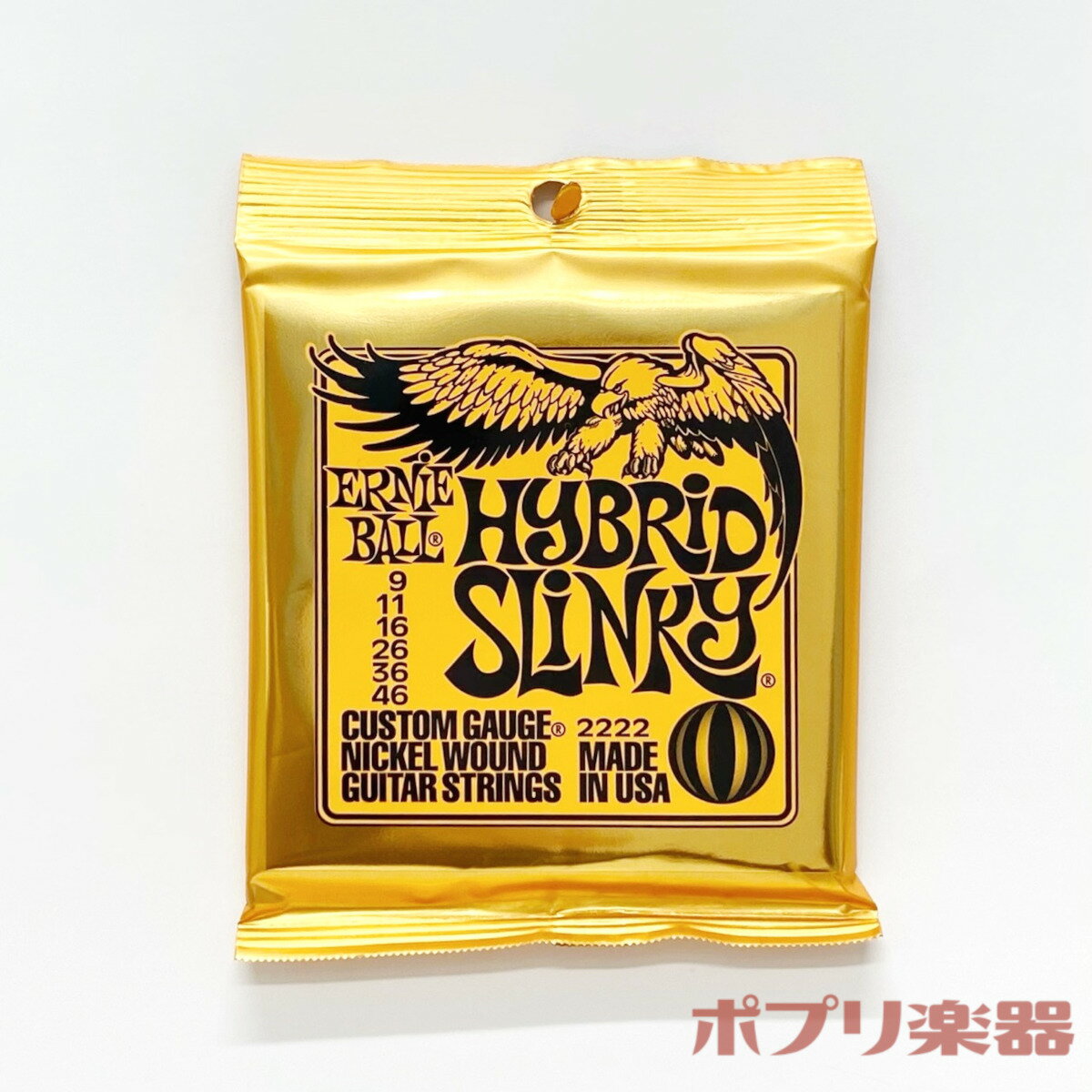 ERNIE BALL 2222 Hybrid Slinky GLM^[ A[j[{[ 6{Zbg