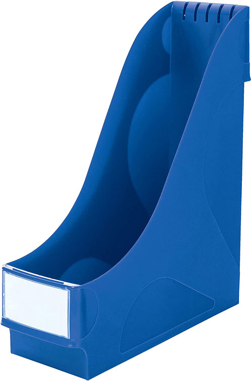 Organize Goods - 【まとめ買い8個入】LEITZ ライツ プラス マガジンファイル　ワイド A4 ブルー　2425-00-35