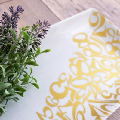 ポーセラーツ 転写紙 【白磁用】ナンバー転写紙 ゴールド ポーセラーツ ポーセリンアート用転写紙 転写シート ポーセリン アート ポーセラーツ転写紙 モダンテイ...