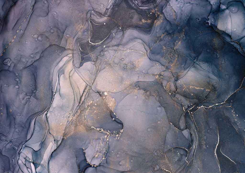 ポーセラーツ 転写紙 【白磁用】アルコールインクアート風転写紙 ブルー ポーセラーツ用転写紙 ポーセラーツ ポーセリンアート用 モダン オシャレ ポーセリン ポ...