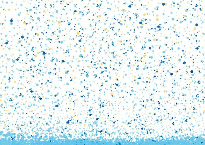 ポーセラーツ 転写紙 【白磁用】ブルーハワイドット転写紙 ポーセラーツ用転写紙 ポーセラーツ ポーセリンアート用 モダン オシャレ ポーセリン ポーセラーツ転写...