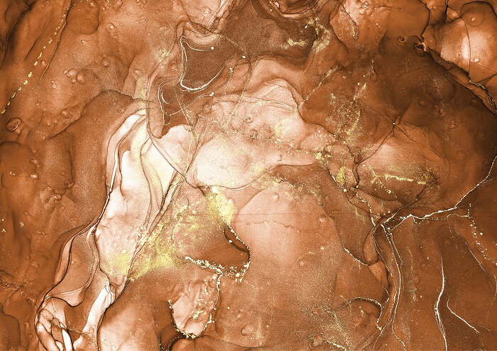 ポーセラーツ 転写紙 【白磁用】アルコールインクアート風転写紙 ブラウン☆限定カラー ポーセラーツ用転写紙 ポーセラーツ ポーセリンアート用 モダン オシャレ ...