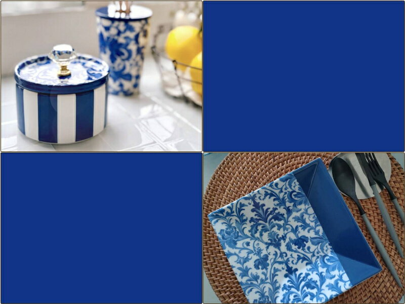 ポーセラーツ 転写紙 【白磁用】単色転写紙 マヨリカブルー A4サイズ (ポーセラーツ ポーセリンアート 単色 転写紙)かわいい オシャレ ポーセリン ポーセラ...