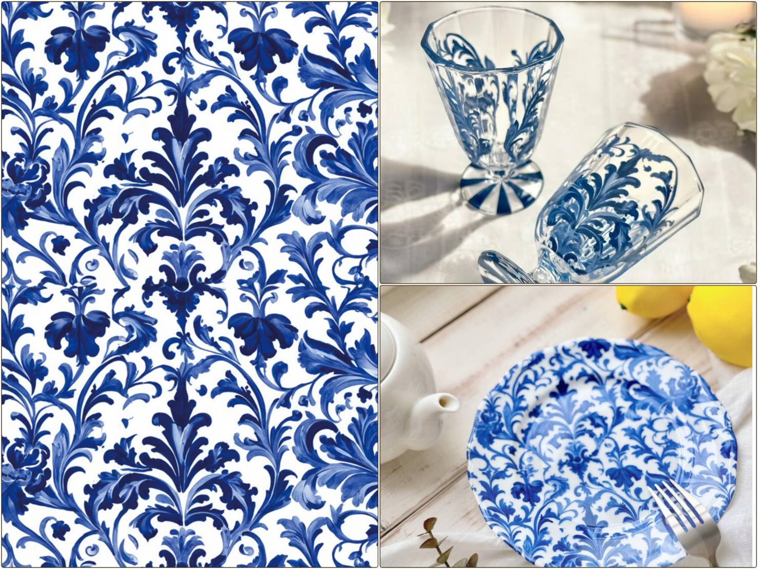 ポーセラーツ 転写紙 【セット割】マヨリカ転写紙 ※白磁&ガラス用 お得なセット20% A4サイズ (ポーセラーツ ポーセリンアート 転写紙 アラベスク花柄)オ...