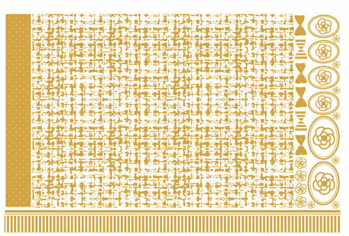 ポーセラーツ 転写紙 【白磁用】ツイード転写紙 ベージュ ポーセラーツ ポーセリンアート用転写紙 転写シート ポーセリン アート ポーセラーツ用転写紙 ポーセラ...