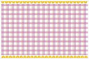 ポーセラーツ 転写紙 【白磁用】チェックパターン(くすみピンク) ギンガムチェック A3サイズ ポーセラーツ ポーセリンアート用転写紙 転写シート ポーセリン ...