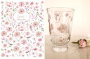 ポーセラーツ 転写紙 【ガラス用】水彩 SWEET FLOWER スイートフラワー転写紙 A4サイズ(ポーセリンアート花転写紙)ポーセラーツ ポーセリンアート用...
