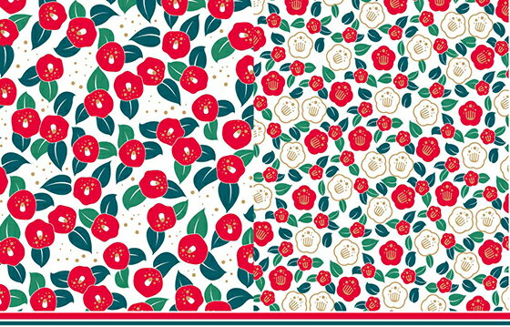 ポーセラーツ 転写紙 【白磁用】椿 TSUBAKI 転写紙 和柄転写紙 ※A3サイズポーセラーツ ポーセリンアート用転写紙 転写シート ポーセリン アート ポー...