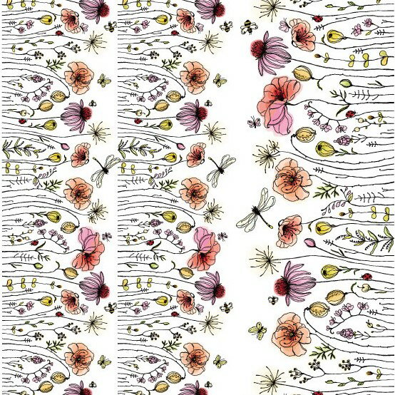 ポーセラーツ 転写紙 【ガラス用】水彩 野に咲く花転写紙 ポーセラーツ ポーセリンアート用 かわいい オシャレ ポーセリン パリ ポーセラーツ用転写紙 ポーセリ...