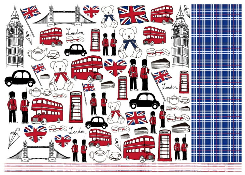 ポーセラーツ 転写紙 【セット割】 Love London ロンドン 転写紙 ※白磁&ガラス用お得なセット♪※20%OFF ポーセラーツ ポーセリンアート用 か...