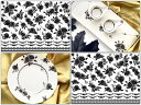 ポーセラーツ 転写紙 【白磁用】Noble Monochrome Rose ノーブルモノクロームローズ転写紙 ブラック 薔薇 バラ フラワー ポーセラーツ ポー...