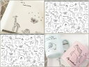 ポーセラーツ 転写紙 【白磁用】 LUCKY ANIMALS ラッキーアニマルズ転写紙 A4サイズ (ポーセリンアート 動物転写紙) ポーセラーツ ポーセリンア...