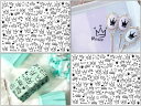 ポーセラーツ 転写紙 【白磁用】Crown & Tiara クラウンアンドティアラ転写紙 ポーセラーツ ポーセリンアート用 かわいい オシャレ ポーセリン ポー...