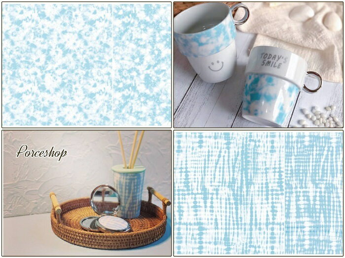 ポーセラーツ 転写紙 【セット割】タイダイ転写紙 ストライプ&マーブルA3サイズ ※お得なセット20%OFFポーセラーツ ポーセリンアート用転写紙 転写シート ...