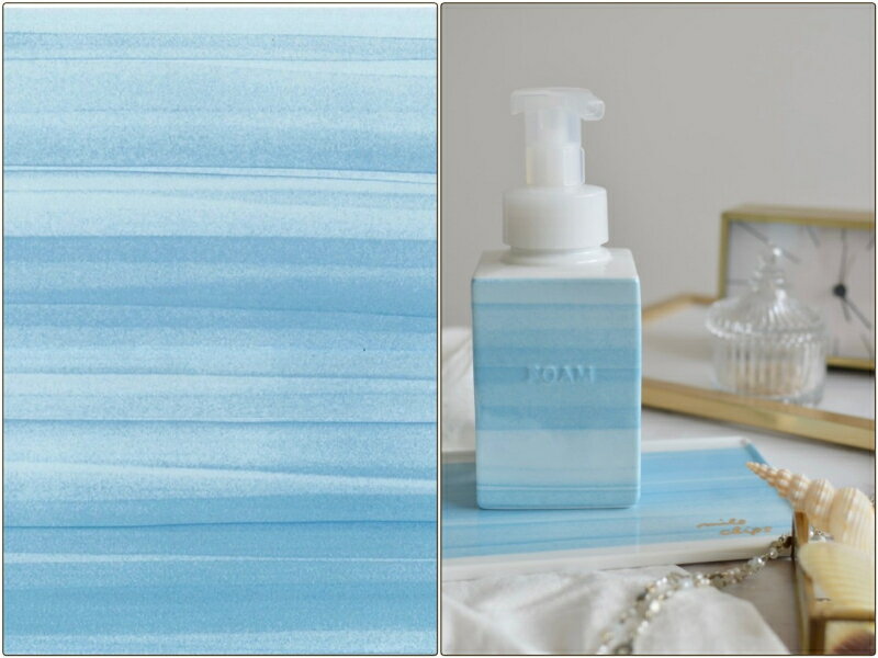 ポーセラーツ 転写紙 【白磁用】 waves転写紙 ブルー A3サイズ ポーセラーツ ポーセラーツ用転写紙 ポーセリン ポーセリンアート オリジナル 転写紙