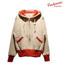 【送料無料】 CUSHMAN（クッシュマン） “FULL ZIP TWO TONE PARKA/フルジップツートンパーカ” 26116 メンズ アメカジ スウェットパーカー ジップパーカー 日本製