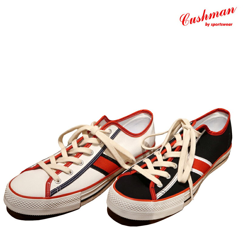  CUSHMAN（クッシュマン） “LOW CUT SNEAKER LOU BROCK MODEL/ローカットスニーカー ルー・ブロックモデル”29046 キャンバススニーカー コンバース