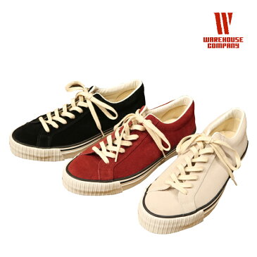 【送料無料】 WAREHOUSE（ウエアハウス） “Lot.3400 SUEDE SNEAKER/スウェードスニーカー” 【あす楽対応_関東】【あす楽対応_北陸】【あす楽対応_東海】【あす楽対応_近畿】【あす楽対応_中国】【あす楽対応_四国】 アメカジ スエードスニーカー