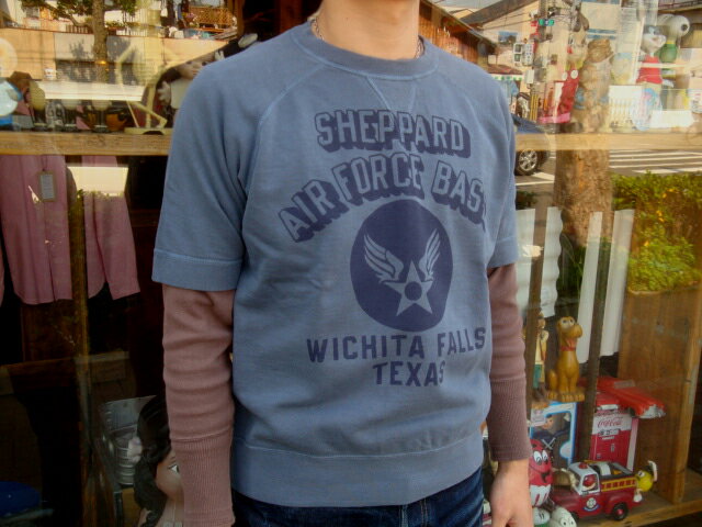 【送料無料】 TOYS McCOY（トイズマッコイ） LIGHT WEIGHT S/S SWEAT “SHEPPARD AIR FORCE BASE/シェパードエアフォースベース” TMC1620 【あす楽対応_関東】【あす楽対応_北陸】【あす楽対応_東海】【あす楽対応_近畿】【あす楽対応_中国】【あす楽対応_四国】