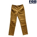 【送料無料】 F.O.B FACTORY（FOBファクトリー） “NARROW U.S. TROUSERS/ナローUSトラウザーズ” F0514 メンズ アメカジ チノパン ミリタリーパンツ ウエポン 日本製