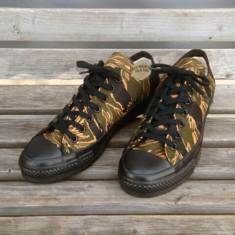  BUZZ RICKSON'S（バズリクソンズ） “SHOE, BASKETBALL/キャンバススニーカー” GOLD TIGER CAMOUFLAGE BR02550 メンズ タイガーストライプ ミリタリー 日本製