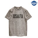  BUZZ RICKSON'S（バズリクソンズ） SLUB YARN T-SHIRT “U.S. AIR FORCE ACADEMY REFLECTOR PRINT/エアフォースアカデミーリフレクタープリント” BR79180 メンズ アメカジ プリントTシャツ ミリタリー 丸胴 日本製