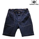 【送料無料】 FREEWHEELERS(フリーホイーラーズ) “BOILER MAKER/ボイラーメーカー” Original Indigo Wabash Cloth #2022017 UNION SPECIAL OVERALLS メンズ アメカジ ワークパンツ ウォバッシュ ショートパンツ