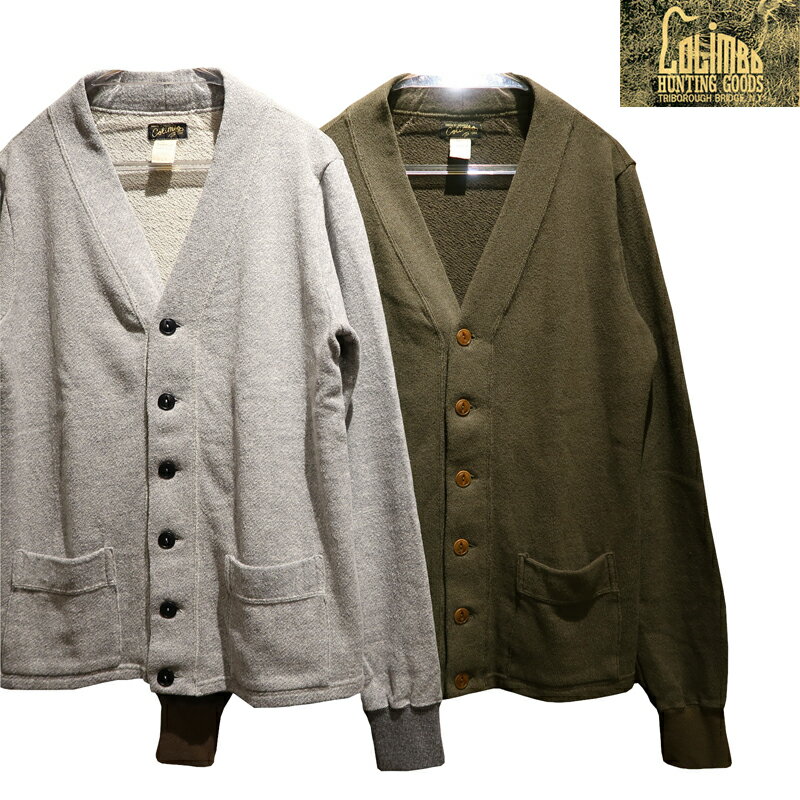 【送料無料】 COLIMBO（コリンボ） “PULVER COTTON CARDIGAN” ZU-0400 メンズ スウェットカーディガン アメカジ