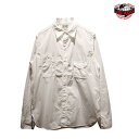 【送料無料】 JELADO（ジェラード） STANDARD COLLECTION “Smoker Shirt/スモーカーシャツ” JP94113 メンズ アメカジ ワークシャツ 白シャツ 綿ブロード ガチャポケ 日本製