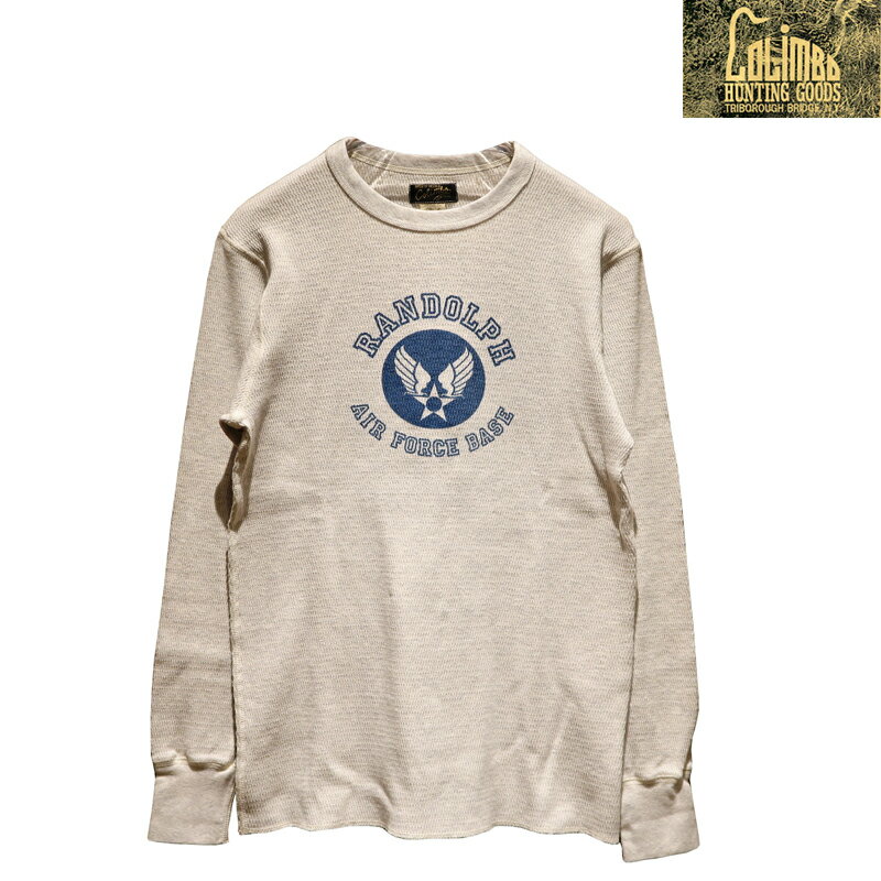 【送料無料】 COLIMBO（コリンボ） “FREMONT COTTON THERMAL SHIRT Randolph Air Force Base /フリーモントコットンサーマルシャツ ランドルフエアフォースベース ” ZY-0412 メンズ アメカジ ハニカム ミリタリー USAF 米空軍 日本製