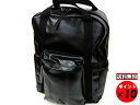 ANONYM CRAFTSMAN DESIGN アノニムクラフツマンデザイン 日本製 PVCレザー デイパック 12H DAYPACK ブラック 送料無料 【あす楽対応】