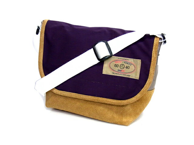 大特価セール50%オフ+ポイント10倍 Lot. ロット 60/40 Mini Shoulder Bag ミニショルダーバッグ パープル 送料無料
