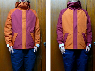 Lot. ロット 60/40 Nylon Hooded Jacket 60/40マウンテンパーカー レッドxオレンジ 送料無料