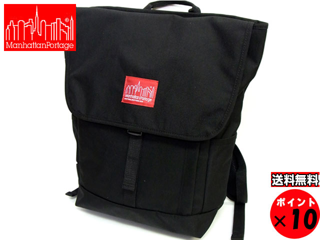 Manhattan Portage マンハッタンポーテージ Washington SQ Backpack ワシントンSQバックパック ブラック 1220 送料無料 【あす楽対応】