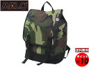 MELO メロ SB22 MEDIUM SQUARE BACKPACK ミディアム スクエア バックパック ウッドランドカモ 送料無料 【あす楽対応】