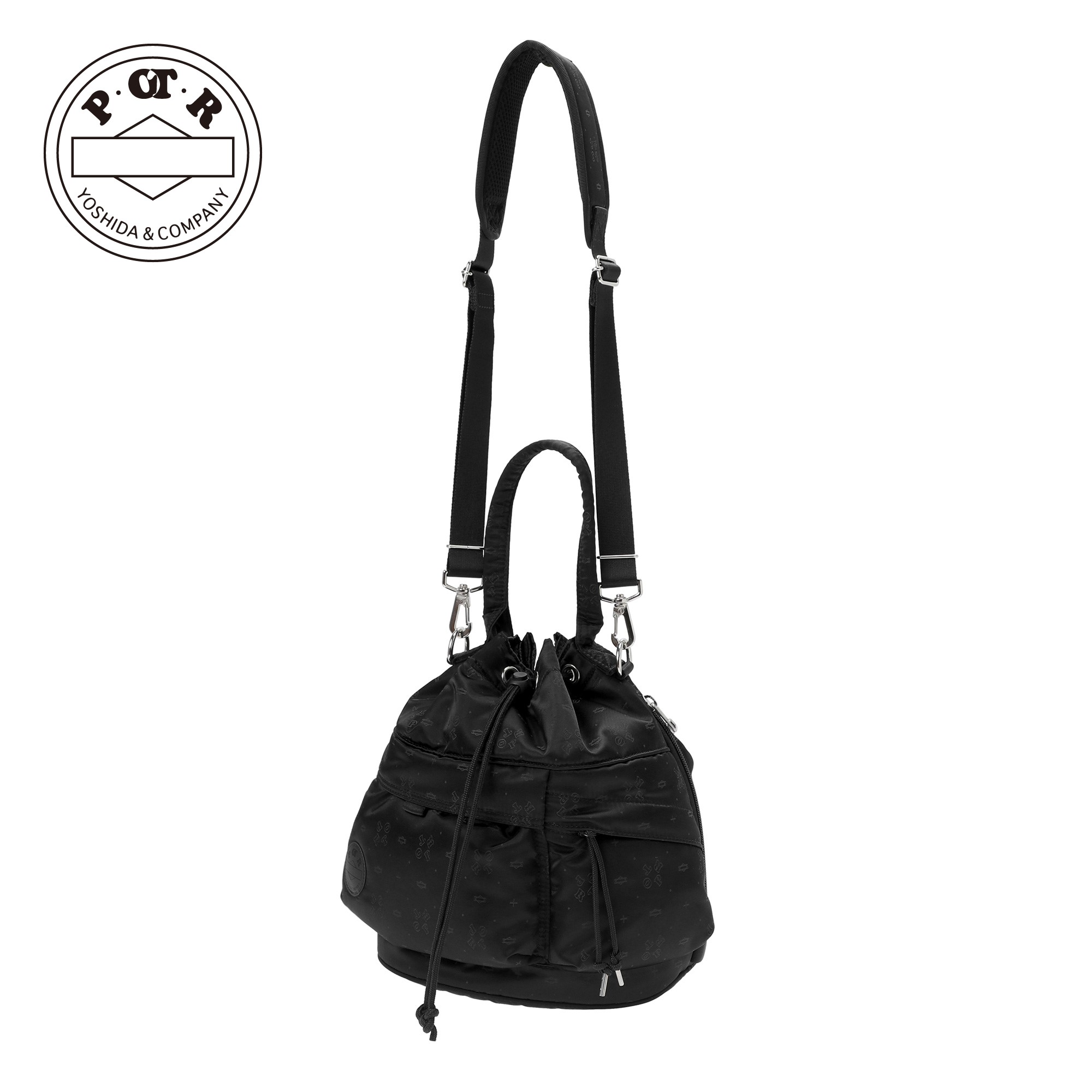 Yoshida Bag - POTR / POTR MONOGRAM 2WAY TOOL BAG ピー・オー・ティー・アール / ピー・オー・ティー・アール モノグラム 2WAYツールバッグ 998-19526